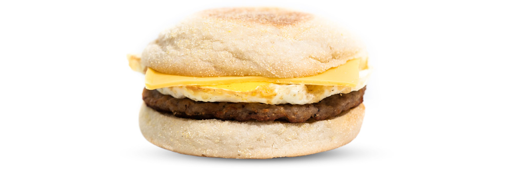 Sausage, Egg, & American Cheese Muffin