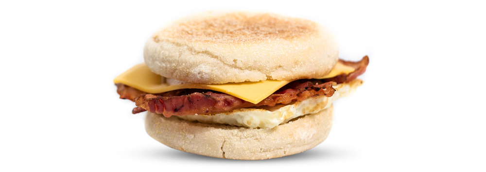 Bacon, Egg, & American Cheese Muffin